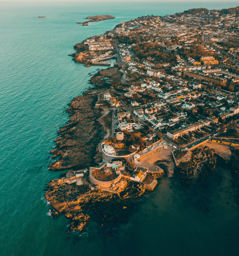 Dublin from the air